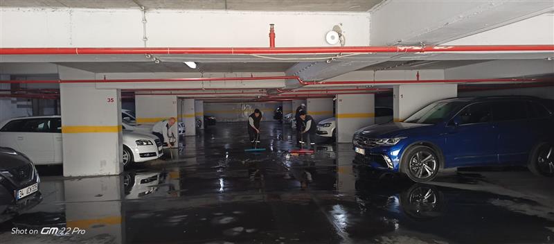 Otoparklar�m�z� Y�kay�p, Dezenfekte Etmeye Devam Ediyoruz.